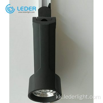 LEDER Indoor инновациялық қара 30W жарықдиодты трек шамы